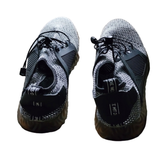 Safety shoes steel toe color black and grey size 43 - Picture 4 of 7